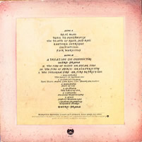Todd Rundgren - Initiation - Back Cover